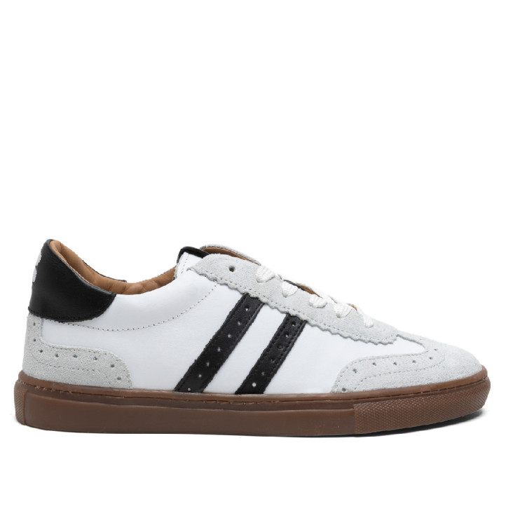 SNEAKERS DEPORTIVAS BLANCO Y NEGRO CHLOE PORRONET - Querol online