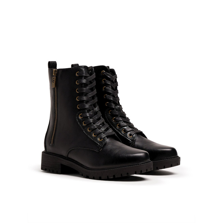BOTINES DE MUJER MUSTANG CAMPA NEGRO 56260 63866 - Querol online