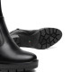 Botines Nero Giardini de piel negra para mujer con tacón de bloque de 8 cm y plataforma - Querol online