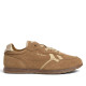 Sabatilles Pepe Jeans Daze de dona marrons de camussa amb acabat daurat - Querol online