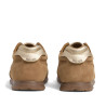 Zapatillas Pepe Jeans Daze de mujes begies de ante con acabado dorado