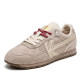 Zapatillas KAOTIKO Seattle Earth de ante y tejido en tonos tierra con detalles dorados - Querol online