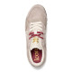 Zapatillas KAOTIKO Seattle Earth de ante y tejido en tonos tierra con detalles dorados - Querol online