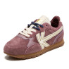 Sabatilles KAOTIKO Seattle Mauve de pell de serratge en color malva amb detalls crema i daurat