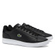 Sabatilles Lacoste Carnaby Set d'home negres de pell amb sola blanca - Querol online