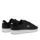 Zapatillas Lacoste Carnaby Set de hombre negras de piel con suela blanca - Querol online
