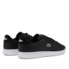 Sabatilles Lacoste Carnaby Set d'home negres de pell amb sola blanca