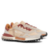 Sabatilles Lacoste Elite Active d'home beix amb camussa i detalls bordeus