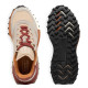 Zapatillas Lacoste Elite Active de hombre beige con ante y detalles burdeos - Querol online