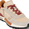 Sabatilles Lacoste Elite Active d'home beix amb camussa i detalls bordeus