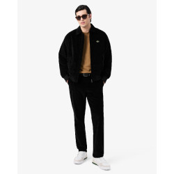 Zapatillas Lacoste Slam Break de hombre blancas de piel y ante beige con detalles verdes - Querol online