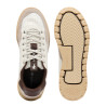 Zapatillas Lacoste Slam Break de hombre blancas de tejido ripstop y ante beige con detalles