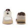 Sabatilles Lacoste Slam Break d'home blanques de teixit ripstop i camussa beix amb detalls mar