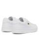 Zapatillas Lacoste T-Clip Set infantiles blancas con cocodrilo verde y estilo retro - Querol online
