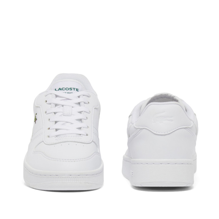 Sabatilles Lacoste T-Clip Set infantils blanques amb cocodril verd i estil retro - Querol online