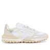 Sabatilles Lacoste Elite Active de dona blanques amb detalls metal·litzats i sola beix