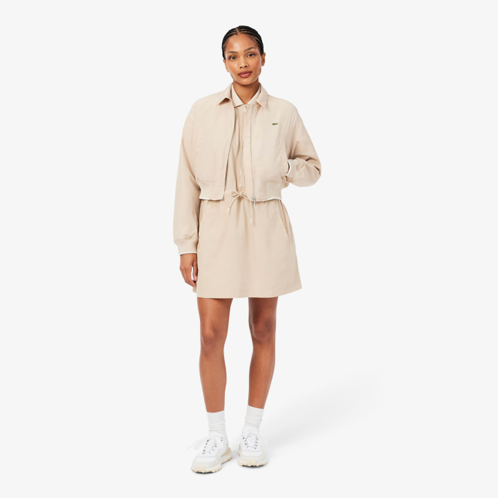 Sabatilles Lacoste Elite Active de dona blanques amb detalls metal·litzats i sola beix - Querol online