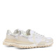 Zapatillas Lacoste Elite Active de mujer blancas con detalles metalizados y suela beige - Querol online