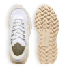Sabatilles Lacoste Elite Active de dona blanques amb detalls metal·litzats i sola beix