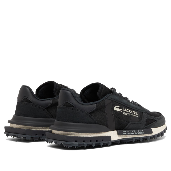 Zapatillas Lacoste Elite Active de mujer negras con detalles dorados y suela de alta adherenci - Querol online