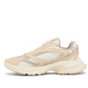 Zapatillas Lacoste L003 Neo Shot de mujer beige con ante nacarado y suela XXL
