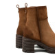 BOTAS DE SERRAJE CON CREMALLERA SALMA CUERO PORRONET - Querol online
