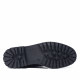 Botines Lobo Atlas negros de piel con cordones y cremallera lateral - Querol online