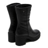 BOTAS DE PIEL CON CREMALLERA SONIA NEGRO PORRONET