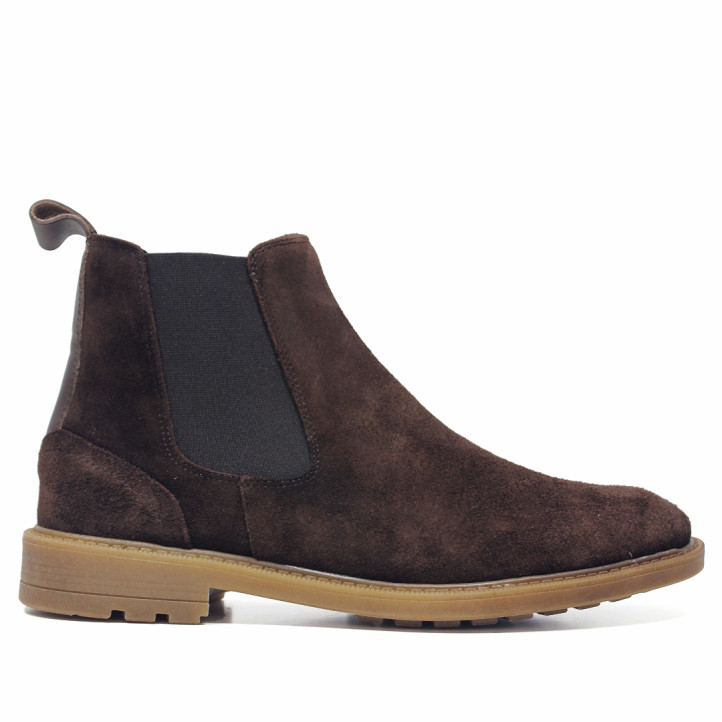 Mocasines Lobo Como de hombre negros de piel con antifaz clásico - Querol online