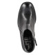 Botins Chika 10 de dona negres amb taló ample i reblons metàl·lics laterals - Querol online