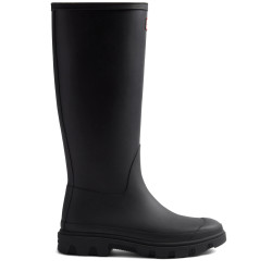 Botas agua Hunter Downpour Tall unisex negras de caña alta impermeables - Querol online