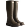 Botas agua Hunter Downpour Tall unisex marrón oscuro de caña alta impermeables