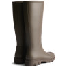 Botas agua Hunter Downpour Tall unisex marrón oscuro de caña alta impermeables