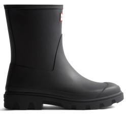 Botas agua Hunter Downpour Short unisex negras de caña corta impermeables - Querol online