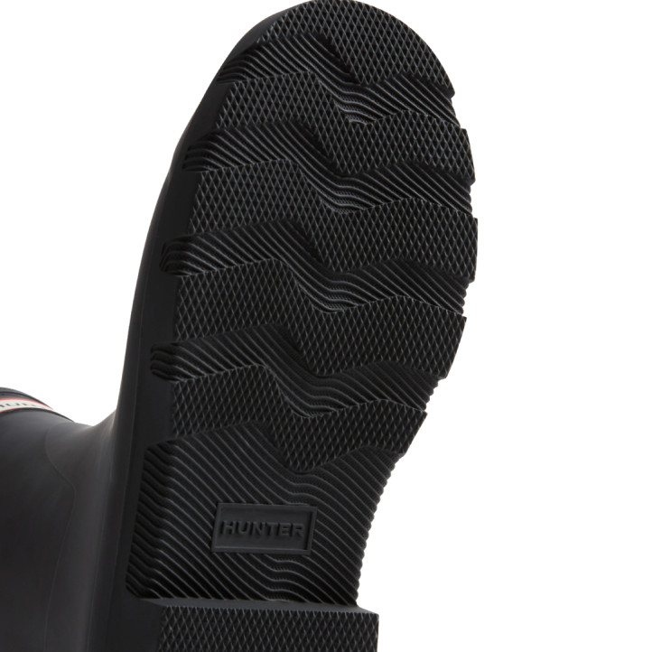 Botas agua Hunter Downpour Short unisex negras de caña corta impermeables - Querol online