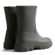 Botas agua Hunter Downpour Short unisex verde oliva oscuro de caña corta impermeables - Querol online