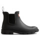 Botas agua Hunter Downpour Chelsea negros impermeables con elásticos laterales - Querol online