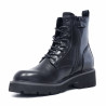 Botins Levi's militars de dona negres amb cordons i sola track