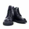 Botins Levi's militars de dona negres amb cordons i sola track
