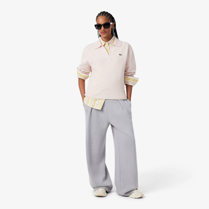 Sabatilles Lacoste L003 Neo Shot beix amb camussa nacrada i sola XXL - Querol online
