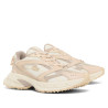 Zapatillas Lacoste L003 Neo Shot beige con ante nacarado y suela XXL