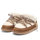 Botes australianes FRANKLIN Nordic Lite Sherpa de dona camel amb pèl i cordons - Querol online