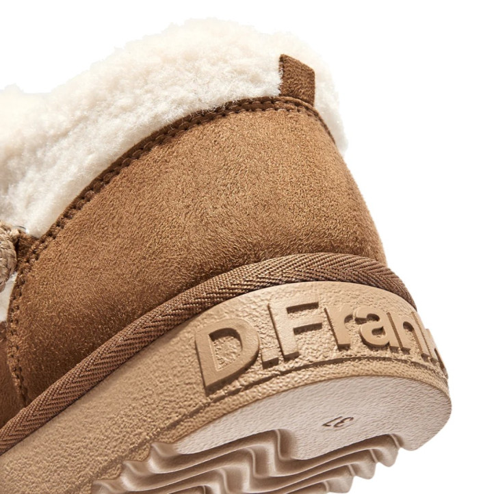 Botes australianes FRANKLIN Nordic Lite Sherpa de dona camel amb pèl i cordons - Querol online