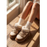 Botes australianes FRANKLIN Nordic Lite Sherpa de dona camel amb pèl i cordons