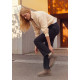 Botas australianas FRANKLIN Nordic Low Basic de mujer color taupe con pelo interior - Querol online