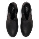 Botines tacón Chika 10 negros con costuras decorativas y tacón ancho de 6 cm - Querol online