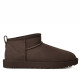 Botas australianas UGG Classic Ultra Mini marrón chocolate con piel de oveja - Querol online