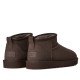 Botas australianas UGG Classic Ultra Mini marrón chocolate con piel de oveja - Querol online