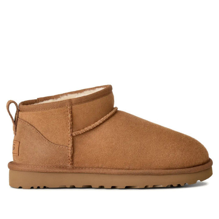 Botes australianes UGG Classic Ultra Mini color chestnut amb pell d'ovella - Querol online