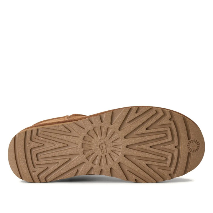 Botas australianas UGG Classic Ultra Mini color chestnut con piel de oveja - Querol online